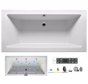 Изображение товара Ванна гидромассажная Riho Lugo 200 x 90 см, BLISS2