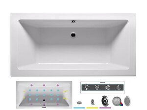 Изображение товара Ванна гидромассажная Riho Lugo 180 x 90 см, JOY