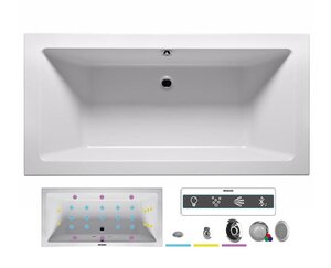 Изображение товара Ванна гидромассажная Riho Lugo 180 x 80 см, JOY