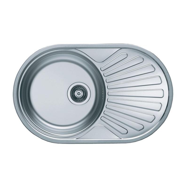 Изображение товара Мойка кухонная Alveus Genesis Ciklo 20 LEI-90 1123987, 74 х 44 см, нержавеющая сталь leinen