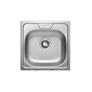 Изображение товара Мойка кухонная Alveus Genesis Allux 70 SAT-90 1124149, 48 х 48 см, сатинированная сталь