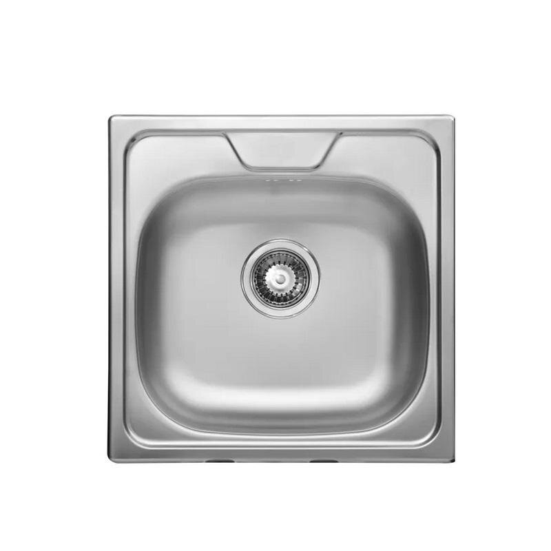 Изображение товара Мойка кухонная Alveus Genesis Allux 70 LEI-90 1124150, 48 х 48 см, нержавеющая сталь leinen