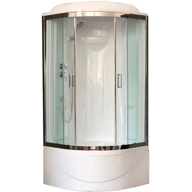 Изображение товара Душевой бокс Royal Bath BK RB90BK1-T-CH, 90 х 90 см, стекло прозрачное, профиль хром Изображение товара Душевой бокс Royal Bath BK RB90BK1-T-CH, 90 х 90 см, стекло прозрачное, профиль хром