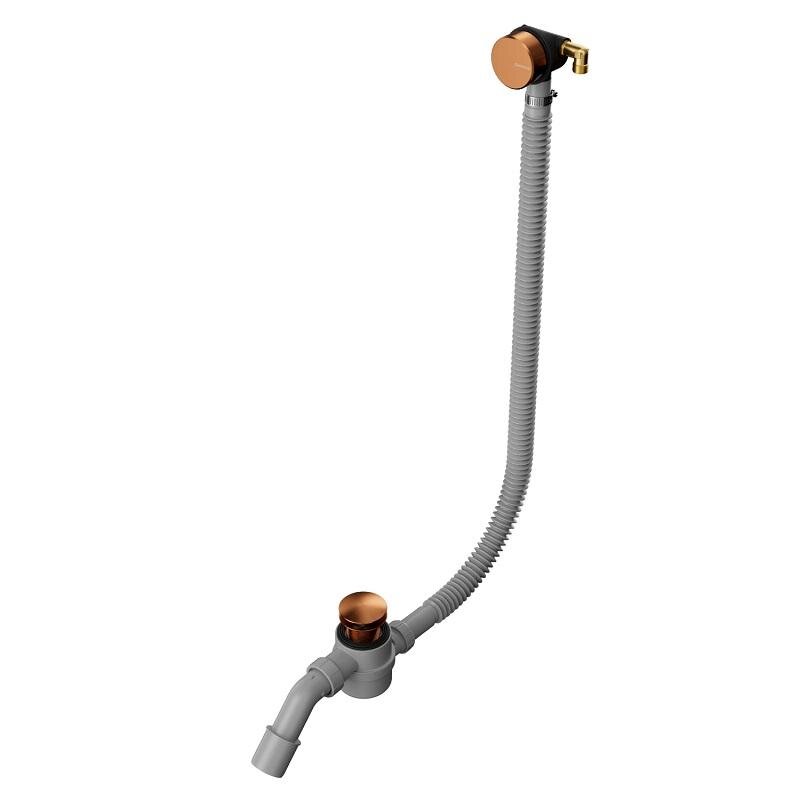 Изображение товара Слив-перелив Whitecross D1102CPB 100 см медь Clik-Clack