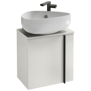 Изображение товара Тумба под раковину Jacob Delafon Nouvelle Vague 45 см, EB3045G-N18, цвет белый глянцевый, петли слева