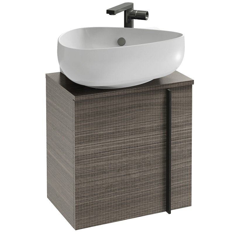 Изображение товара Тумба под раковину Jacob Delafon Nouvelle Vague 45 см фактурный дуб