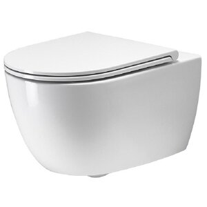 Изображение товара Подвесной унитаз Simas Trevi TRV18bi, безободковый, белый