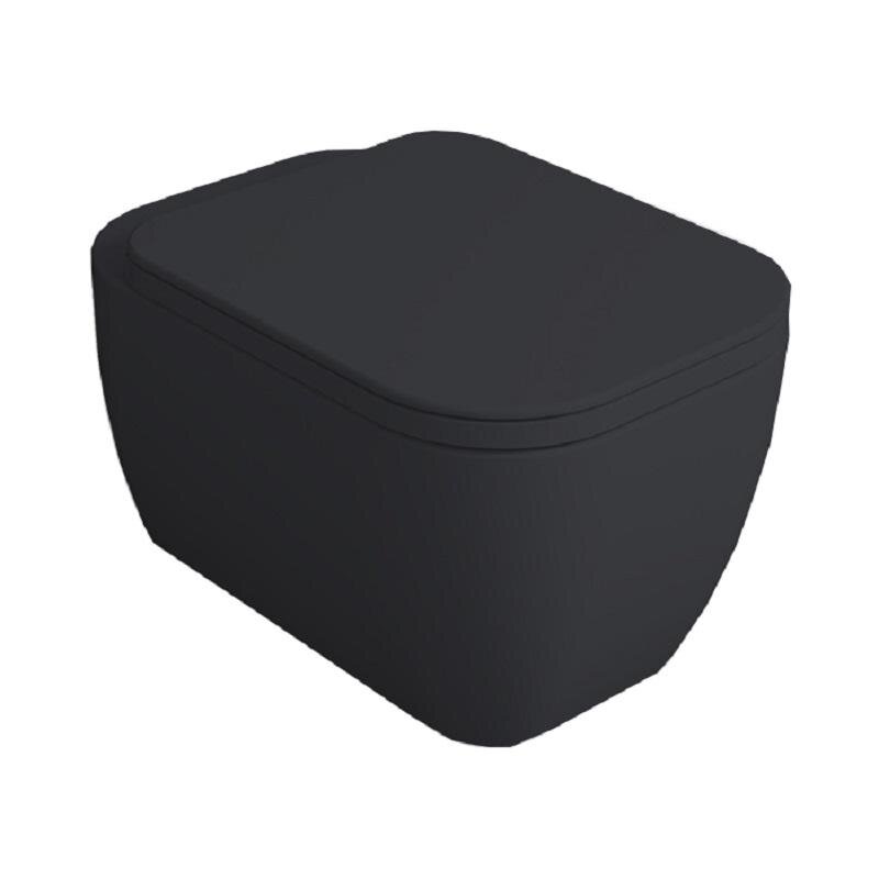 Изображение товара Подвесной унитаз Simas Henges HE18 антрацит матовый безободковый