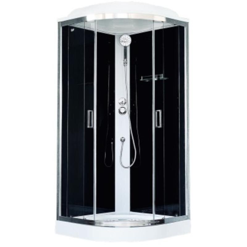 Изображение товара Душевая кабина Royal Bath RB90HK5-BT-CH, 90 х 90 см, стекло прозрачное, профиль хром