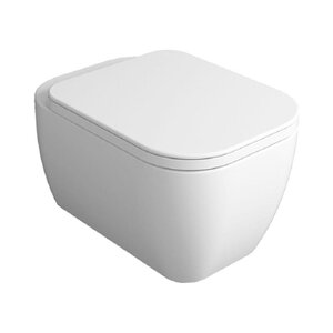 Изображение товара Подвесной унитаз Simas Henges HE18bi, безободковый, белый