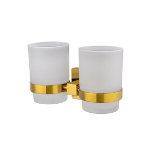 Изображение товара Стакан для зубных щеток Wonzon & Woghand Polo WW-8928-DG, цвет темное золото