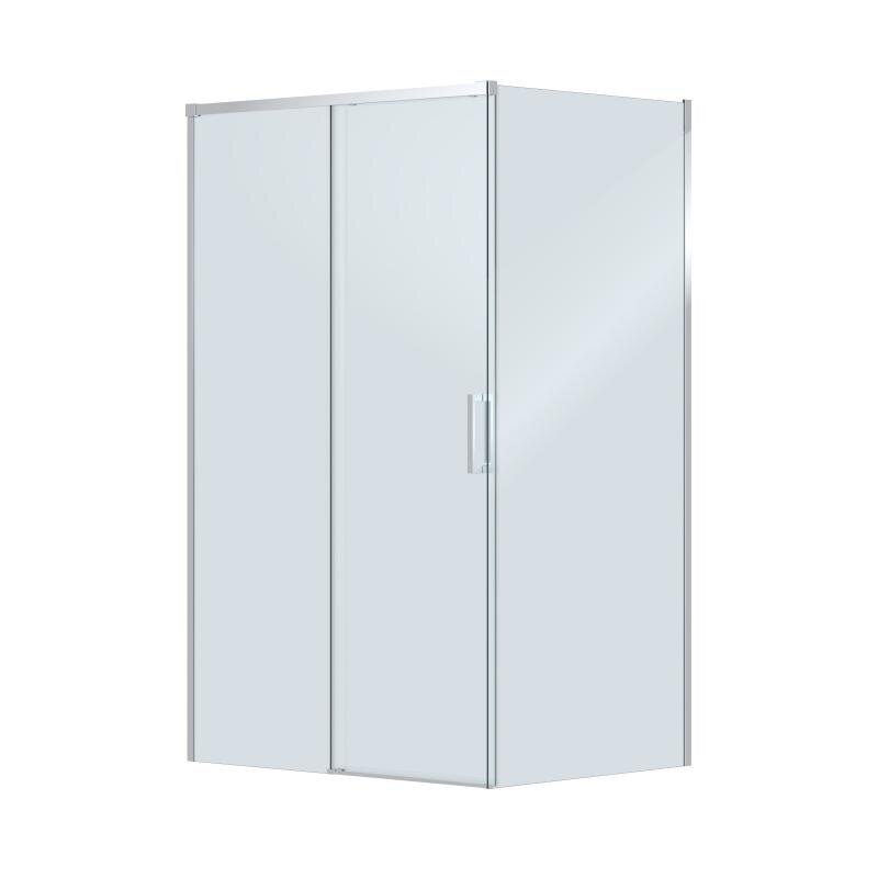 Изображение товара Душевой уголок Cezares PLANE-AH-1-110/90-C-CR с прозрачным стеклом и хром-профилем Изображение товара Душевой уголок Cezares PLANE-AH-1-110/90-C-CR с прозрачным стеклом и хром-профилем