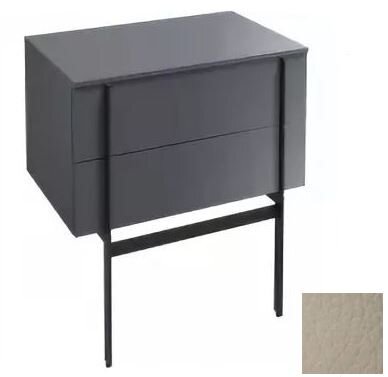 Изображение товара Тумба под раковину Jacob Delafon Nouvelle Vague 80 см коричневая мебель для ванной