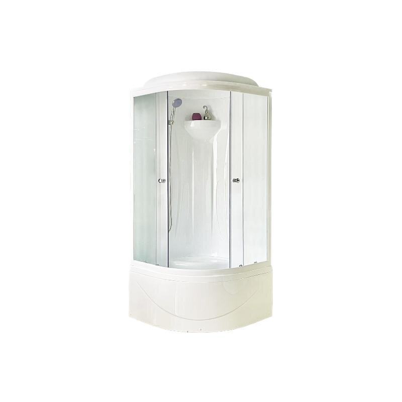 Изображение товара Royal Bath RB90BK1-M-BL Practic 90x90 см душевой бокс