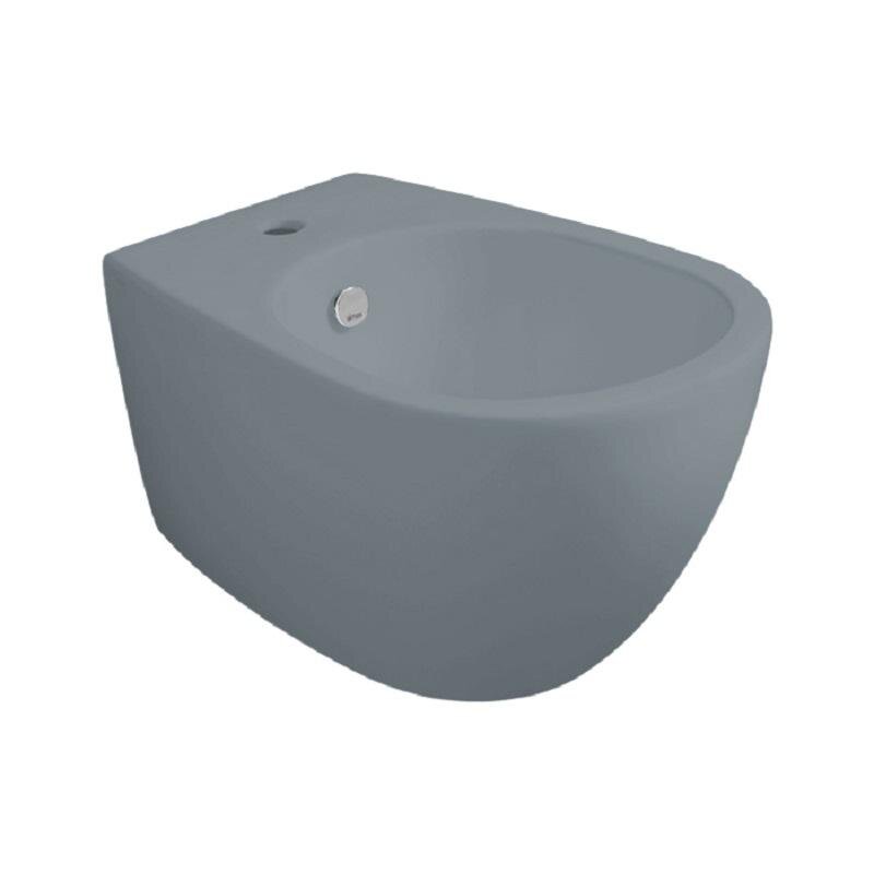 Изображение товара Биде Simas Vignoni VI19 cemento matt*1, подвесное, серое матовое