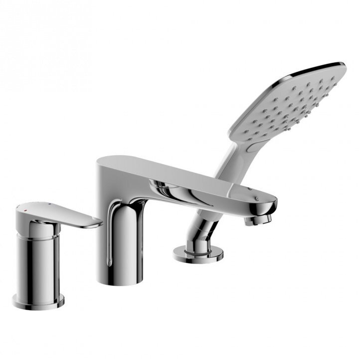 Изображение товара Смеситель для ванны Bravat Iguassu F5173218CP-1-RUS с хромом и рычажным управлением