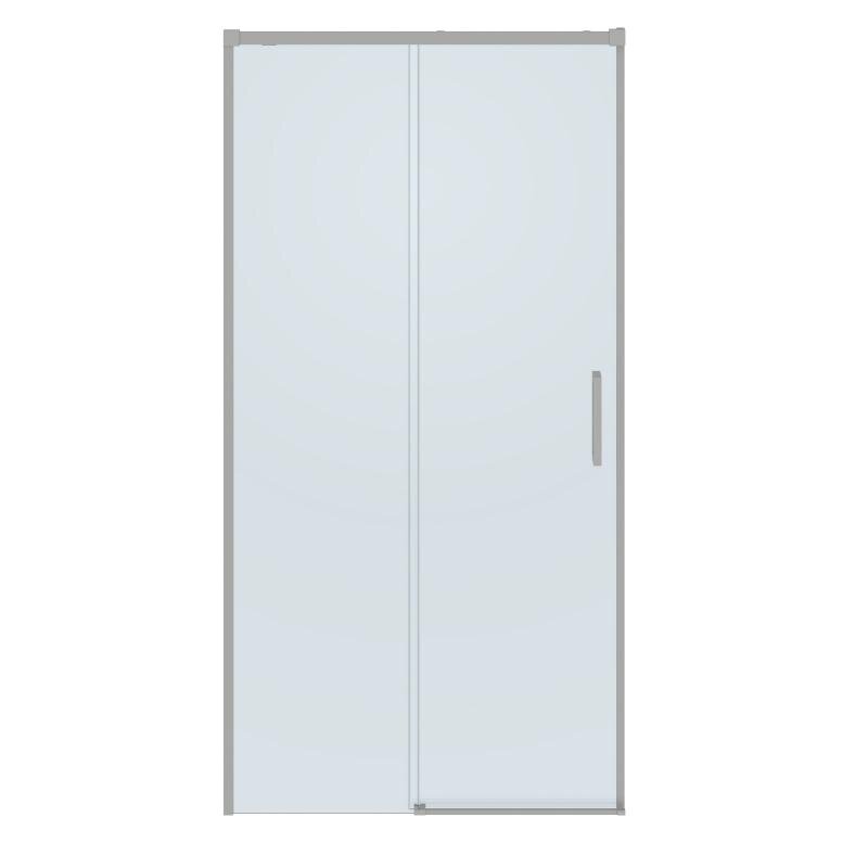 Изображение товара Душевая дверь в нишу Cezares PLANE-BF-1-100-C-IN, 100 см, стекло прозрачное, профиль сатин