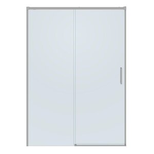 Изображение товара Душевая дверь в нишу Cezares PLANE-BF-1-130-C-IN, 130 см, стекло прозрачное, профиль сатин