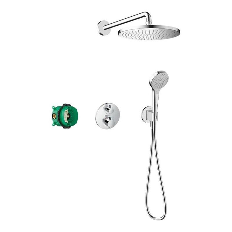 Изображение товара Душевая система Hansgrohe Croma 27954000, термостатическая, хром