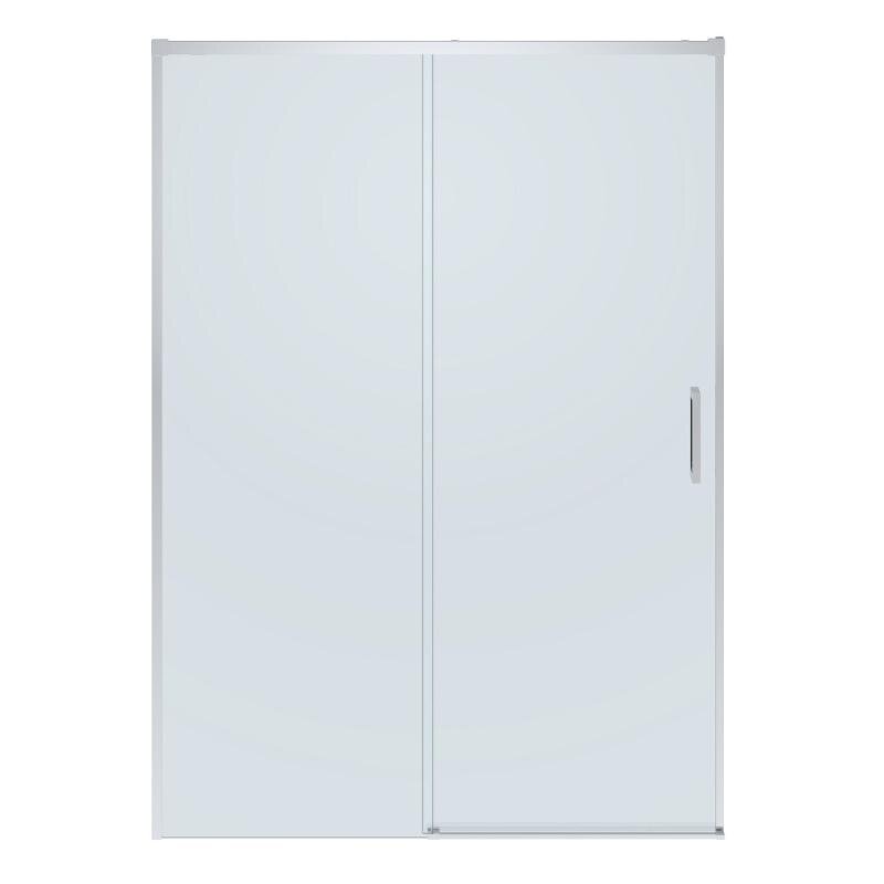 Изображение товара Душевая дверь в нишу Cezares PLANE-BF-1-140-C-CR, 140 см, стекло прозрачное, профиль хром