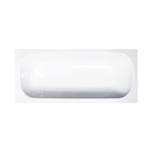 Изображение товара Стальная ванна ВИЗ TEVRO 160х70 см Т-62902 с опорной подставкой, без ранта, белый лотос