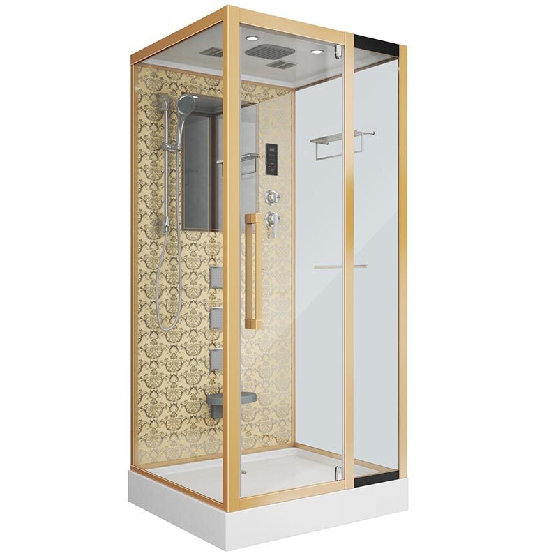 Изображение товара Душевая кабина Niagara 7714G 100x90 см с гидромассажем и тропическим душем