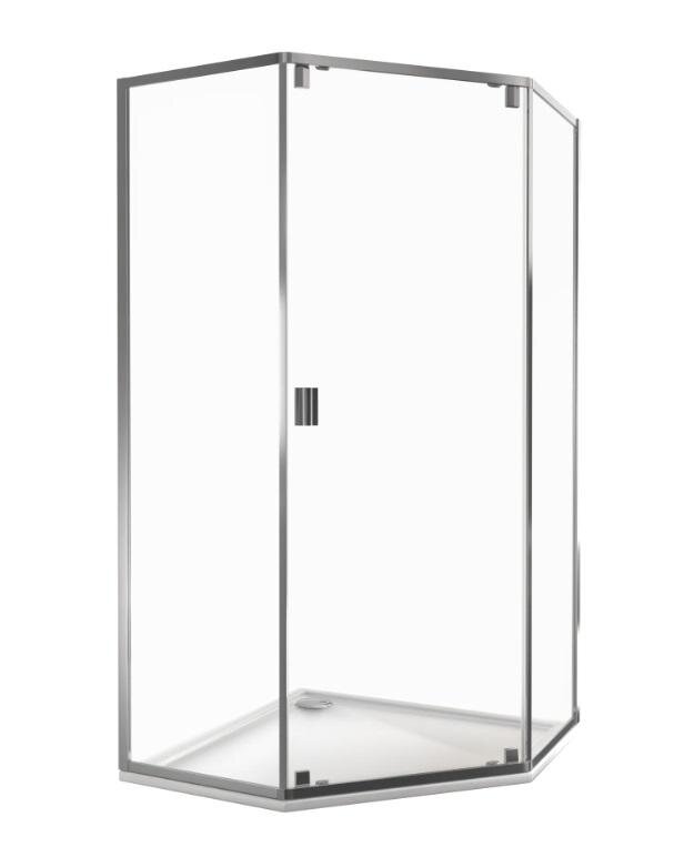 Изображение товара Душевой уголок Good Door Infinity SHW-90-C-CH, ИН00075, 90 х 90 см, стекло прозрачное, профиль хром