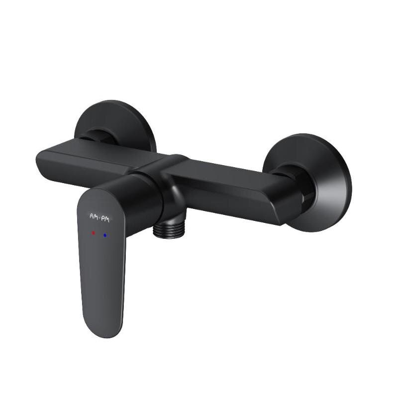 Изображение товара Смеситель для душа Am.Pm Above F9X20022, цвет черный матовый Изображение товара Смеситель для душа Am.Pm Above F9X20022, цвет черный матовый