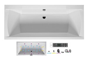 Изображение товара Ванна гидромассажная Riho Julia 180 x 80 см, BLISS