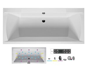 Изображение товара Гидромассажная ванна Riho Julia 190x90 см BLISS2 с аудио системой и подсветкой