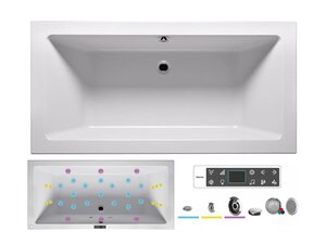 Изображение товара Ванна гидромассажная Riho Lusso 200 x 90 см, BLISS2