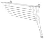Сушилка для белья Gimi S.p.A. Lift 120, настенная, 120 см, белый - фото 1