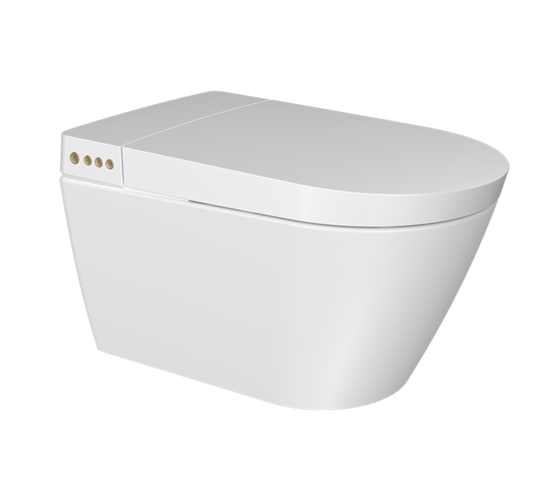 Изображение товара Электронный унитаз Creavit WQ Smart подвесной безободковый белый фарфор