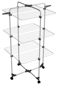Изображение товара Сушилка для белья Gimi S.p.A. Modular 3, напольная, 71 х 71 см, хром