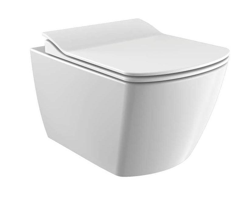 Изображение товара Подвесной унитаз Creavit Elegant EG321-11CB00E-0000, безободковый, белый Изображение товара Подвесной унитаз Creavit Elegant EG321-11CB00E-0000, безободковый, белый
