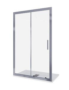 Изображение товара Душевая дверь Good Door Cofe WTW-140-C-CH, КФ00031, 140 см, стекло прозрачное, профиль хром