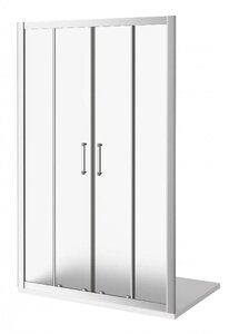 Изображение товара Душевая дверь Good Door Latte WTW-TD-160-G-WE ЛА00034, 160 см, стекло матовое, профиль белый