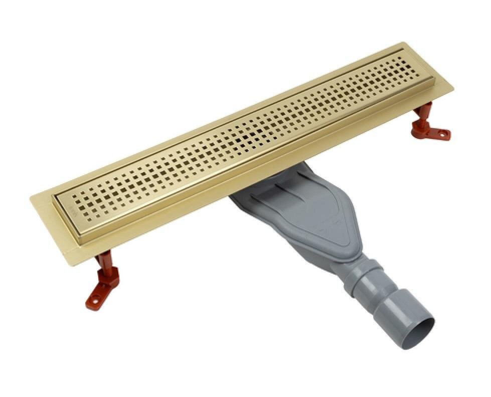 Изображение товара Дренажный канал Iddis Perfex 975B5MG20DZ, 50 см, с решёткой, золото матовое