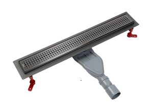 Изображение товара Дренажный канал Iddis Perfex 975B6GM20DZ, 60 см, с решёткой, графит матовый Изображение товара Дренажный канал Iddis Perfex 975B6GM20DZ, 60 см, с решёткой, графит матовый