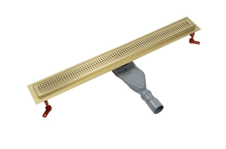 Изображение товара Дренажный канал Iddis Perfex 975B8MG20DZ, 80 см, с решёткой, золото матовое