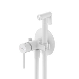 Изображение товара Гигиенический душ Iddis Axes 005WTR0i08, со смесителем, белый матовый