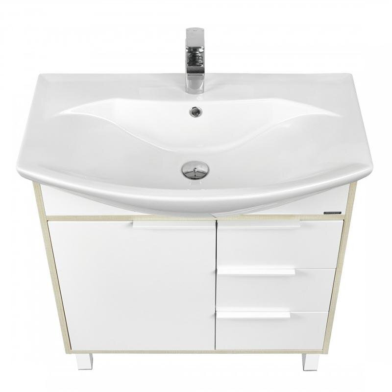 Изображение товара Тумба под раковину Aquaton Рико 1A215401RIB90 80 см Изображение товара Тумба под раковину Aquaton Рико 1A215401RIB90 80 см