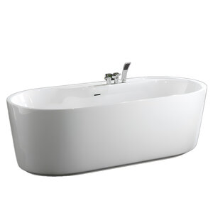 Изображение товара Ванна акриловая BelBagno BB14-K, 180 х 85 см, белая