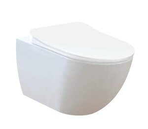 Изображение товара Подвесной унитаз Creavit Free FE322-00CB00E-0000, безободковый, с функцией биде, белый
