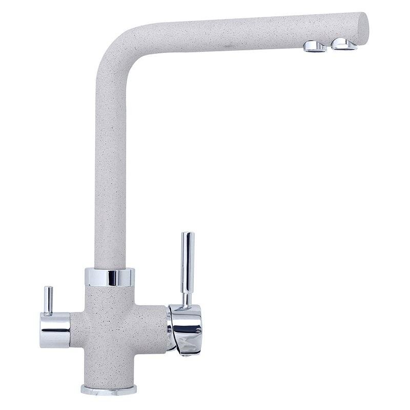 Изображение товара Смеситель TopZero Alphons Beach-58 CR для кухонной мойки, с подключением к фильтру, Beach, хром