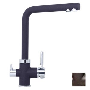 Изображение товара Смеситель TopZero Alphons Chocolate-93 CR для кухонной мойки, с подключением к фильтру, Chocolate, хром