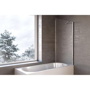 Изображение товара Kolpa-San Polaris 517730, 80 см, белое стекло, профиль серебро Изображение товара Kolpa-San Polaris 517730, 80 см, белое стекло, профиль серебро