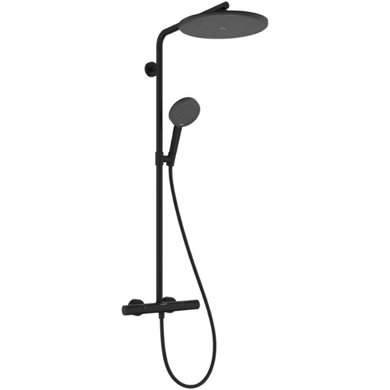 Изображение товара Душевая система Hansgrohe Raindance Alive S Puro 24592670 черный матовый