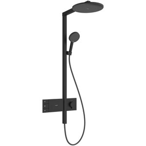 Изображение товара Душевая система Hansgrohe Alive 24595670, термостатическая, черный матовый