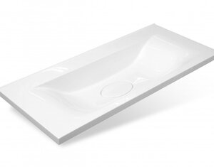 Изображение товара Раковина Эстет Бали 650 65х45 см искусственный камень белая для ванной комнаты